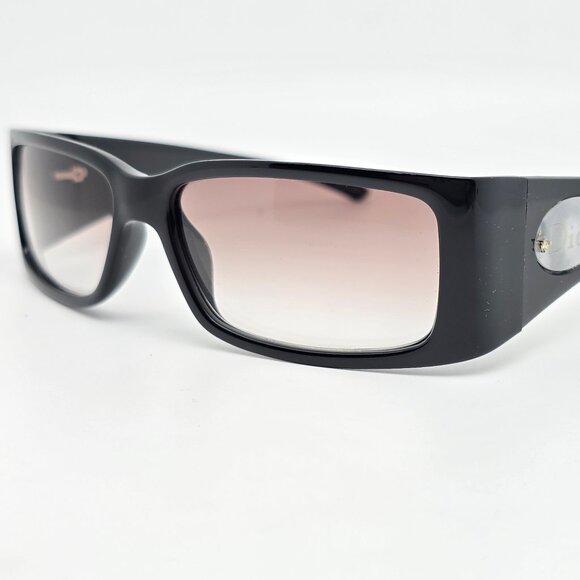 Christian Dior Classic Dior 2 Black Frame Brown Gradient Lens Y2K Sunglasses main image 14